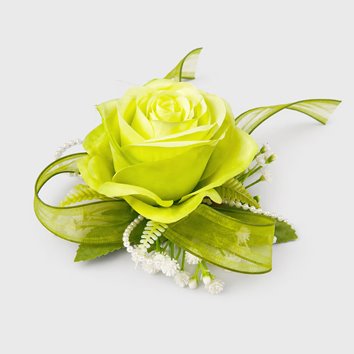 KORSARZ ŚLUBNY LIMONKOWA RÓŻA