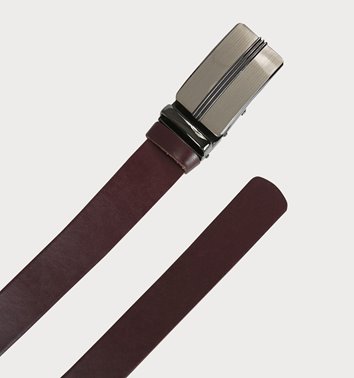 BRĄZOWY PASEK ZE SKÓRY  M6-45