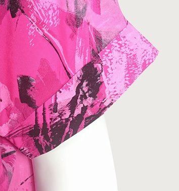 Różowa bluzka damska plus size D11-P140