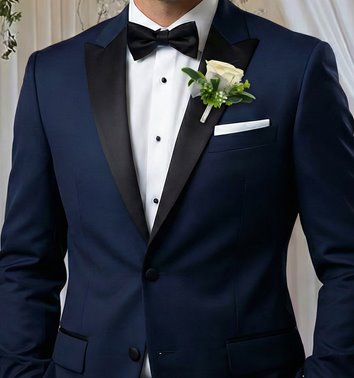 BUTONIERKA ŚLUBNA BIAŁA RÓŻA GLAM