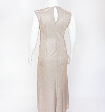 Maxi sukienka plus size rybka D2‑P384