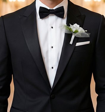 BUTONIERKA ŚLUBNA PERŁOWA ELEGANCJA