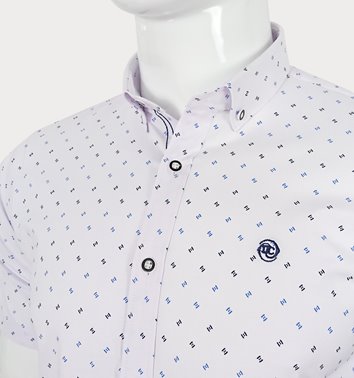 KOSZULA MĘSKA W DROBNY WZÓR M3-154