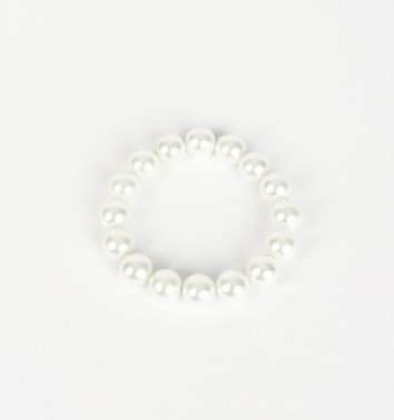 BRANSOLETKA  SZTUCZNE PERŁY