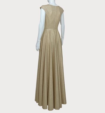 EKSKLUZYWNA   SUKIENKA Z ROZCIĘCIEM  D2-286